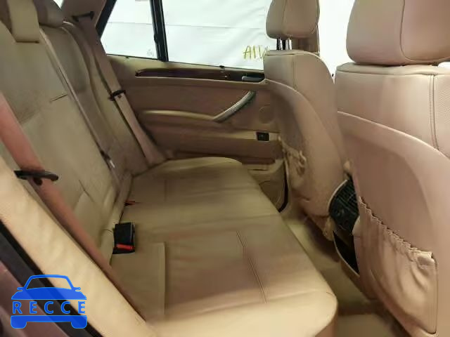 2006 BMW X5 5UXFA13546LY47095 зображення 5