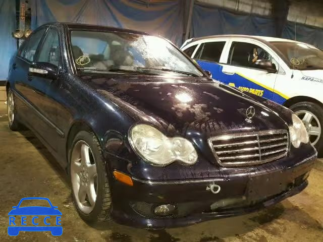 2006 MERCEDES-BENZ C GENERATI WDBRF52H56F817930 image 0