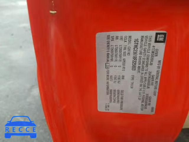 2008 GMC SIERRA 1GTHC23618F225803 image 9