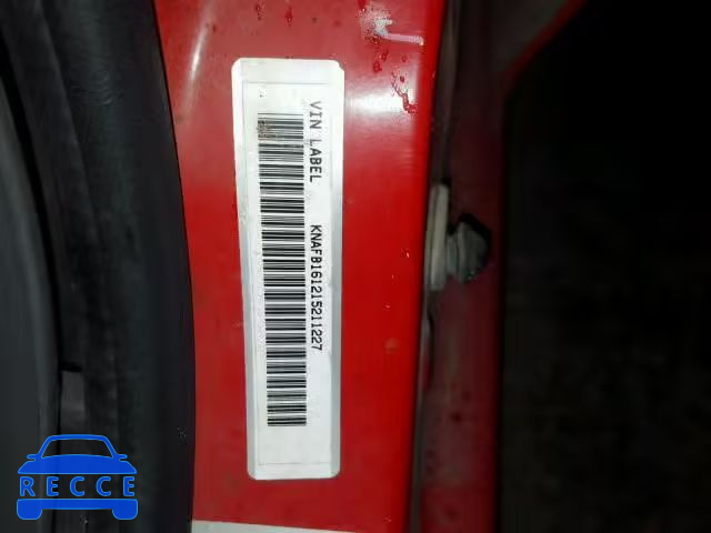 2001 KIA SPECTRA KNAFB161215211227 image 9