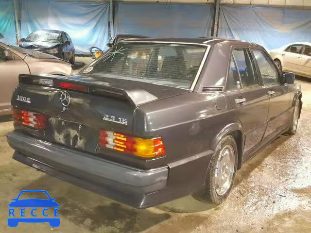 1986 MERCEDES-BENZ 190 WDBDA34D5GF236887 image 3