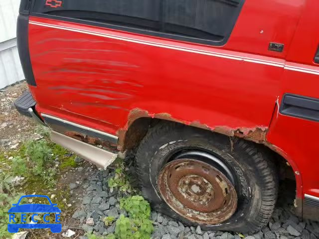 1995 CHEVROLET TAHOE 1GNEK13K8SJ399876 image 9