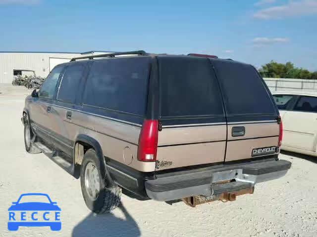 1995 CHEVROLET SUBURBAN 1GNFK16K9SJ335748 image 2