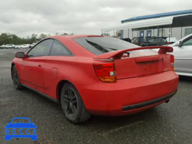 2000 TOYOTA CELICA JTDDR32T9Y0013017 image 2