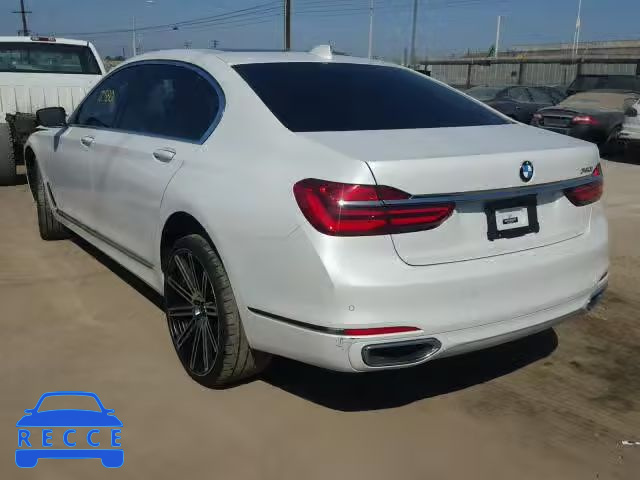 2016 BMW 740 WBA7E2C57GG547137 зображення 2