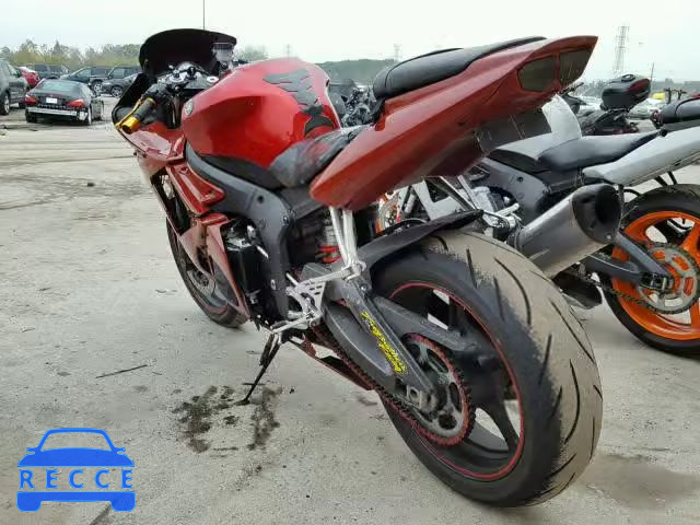 2007 YAMAHA YZFR6 JYARJ06E07A035130 image 2