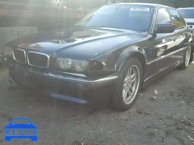 2001 BMW 740 WBAGH83421DP30195 image 1