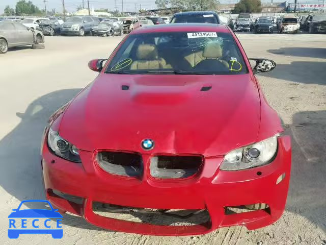 2009 BMW M3 WBSWD93599P361962 image 8