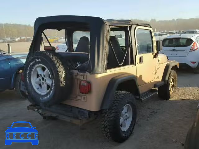 1999 JEEP WRANGLER / 1J4FY19S6XP448154 зображення 3