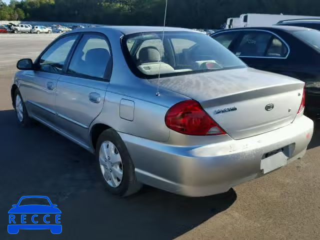 2002 KIA SPECTRA KNAFB121525117706 image 2