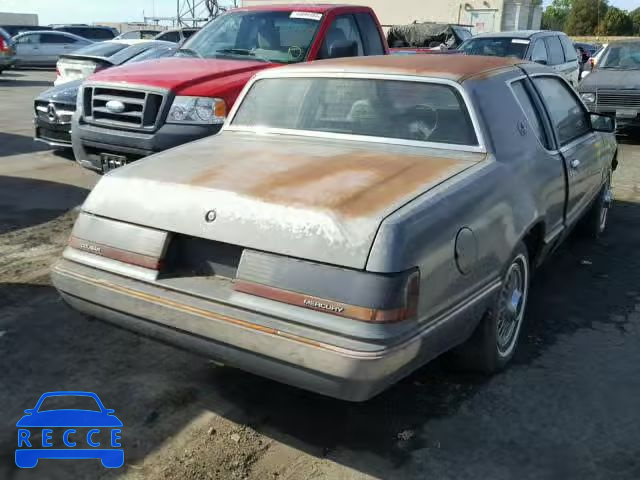 1986 MERCURY COUGAR 1MEBP9235GH724146 зображення 3