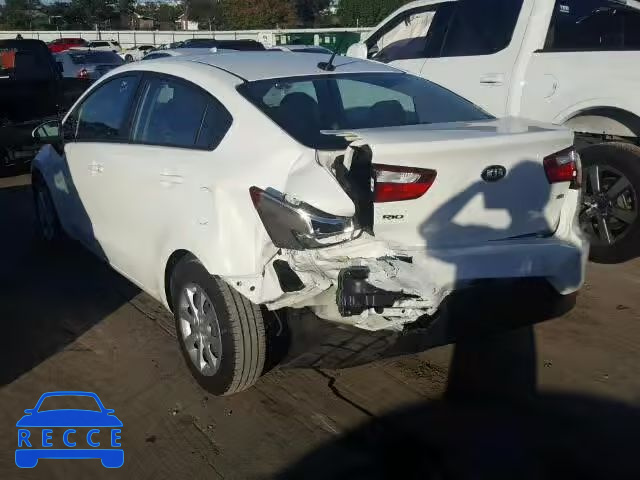 2017 KIA RIO KNADM4A36H6058139 image 2