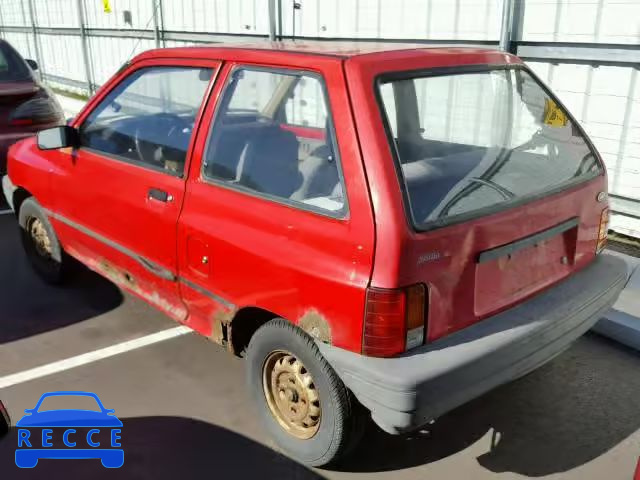 1990 FORD FESTIVA KNJPT05H2L6134270 image 2