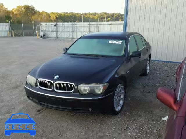 2003 BMW 745 WBAGN63443DS43418 image 1