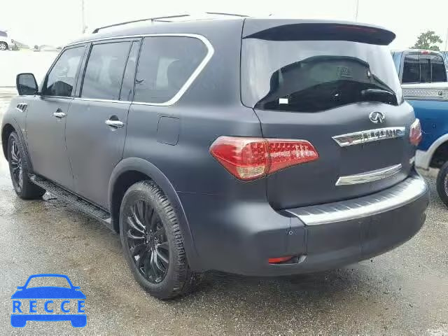 2017 INFINITI QX80 JN8AZ2NF2H9640502 image 2