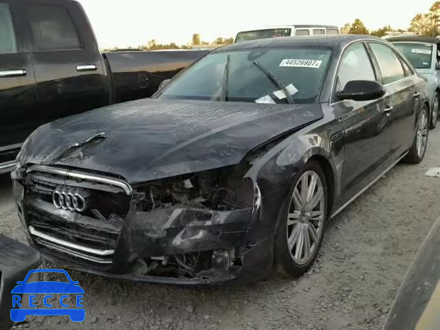 2014 AUDI A8 WAURGAFDXEN004227 image 1