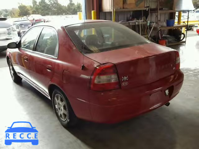 2001 KIA SPECTRA KNAFB161215211633 image 2