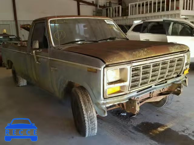 1981 FORD F100 1FTCF10E8BLA10807 image 0