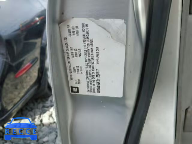 2001 BUICK REGAL 2G4WB52K211258117 image 9