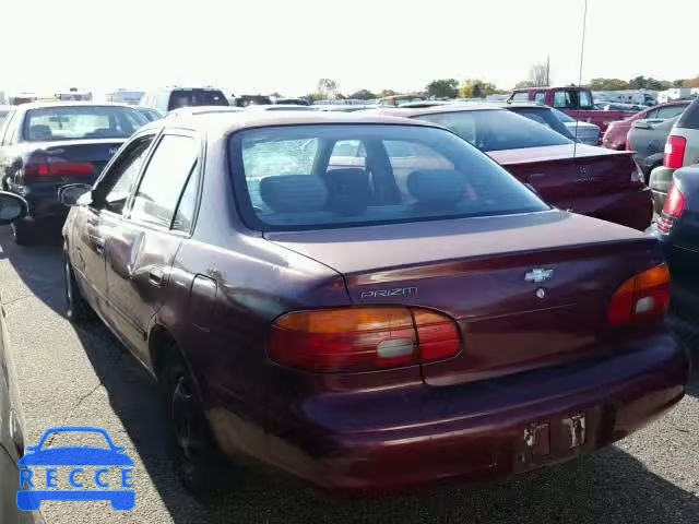 1998 CHEVROLET GEO PRIZM 1Y1SK5280WZ436642 image 2