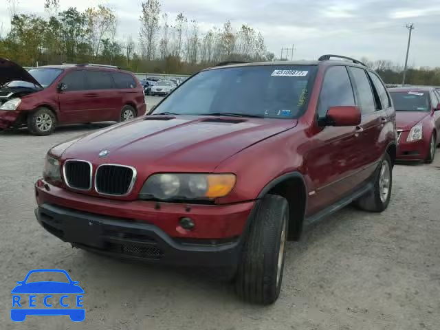 2002 BMW X5 5UXFA53532LP52772 зображення 1