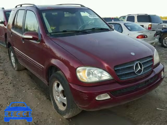 2002 MERCEDES-BENZ ML 4JGAB54E22A304117 image 0