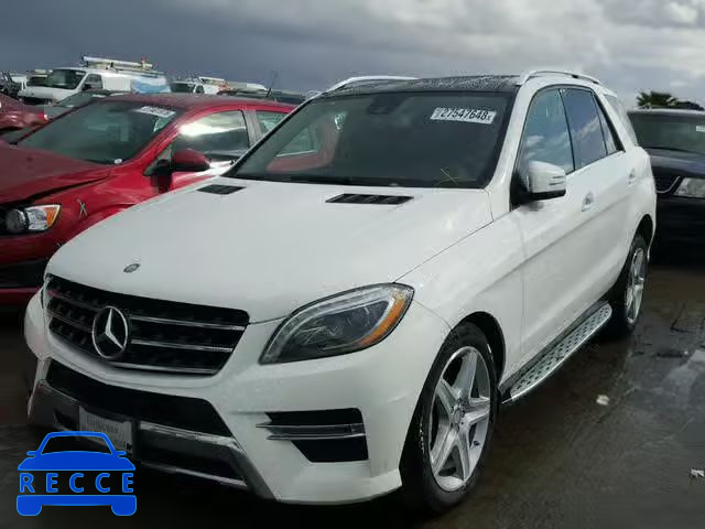 2015 MERCEDES-BENZ ML 400 4MA 4JGDA5GB2FA541486 зображення 1