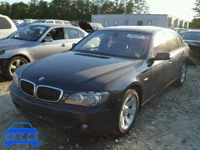 2007 BMW 750 WBAHN83557DT75845 зображення 1