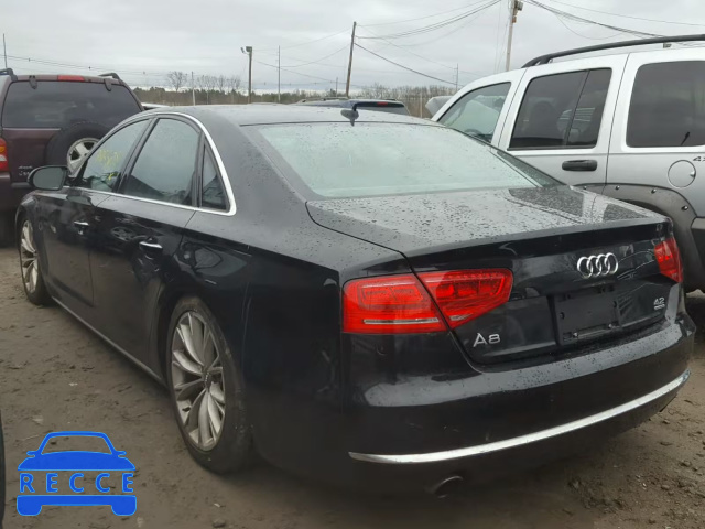 2011 AUDI A8 QUATTRO WAUAVAFD8BN001115 image 2