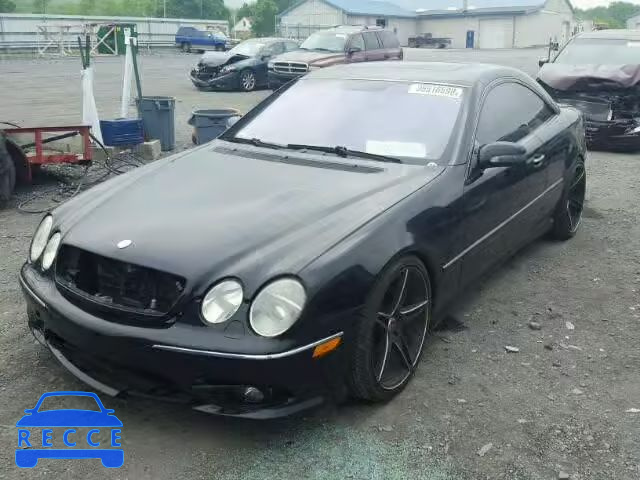 2002 MERCEDES-BENZ CL 55 AMG WDBPJ73J72A021853 зображення 1