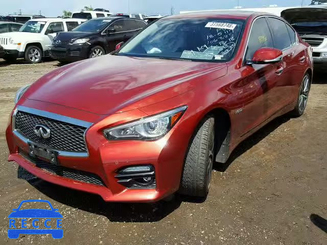 2015 INFINITI Q50 HYBRID JN1AV7AR6FM850084 Bild 1
