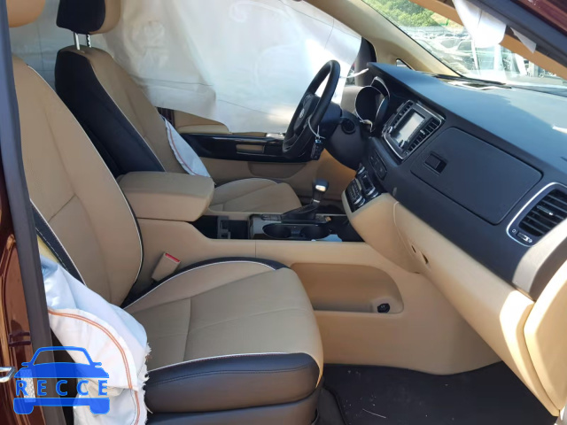 2017 KIA SEDONA EX KNDMC5C14H6259366 зображення 4
