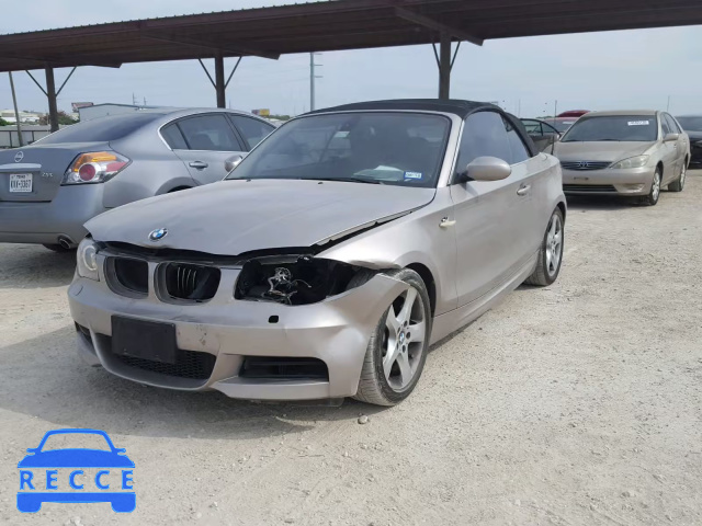 2009 BMW 135 I WBAUN93509VK40631 image 1