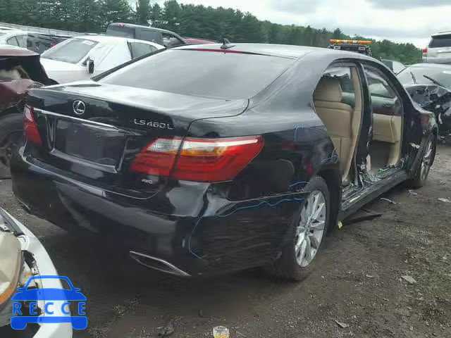 2012 LEXUS LS 460L JTHDL5EF5C5004697 зображення 3