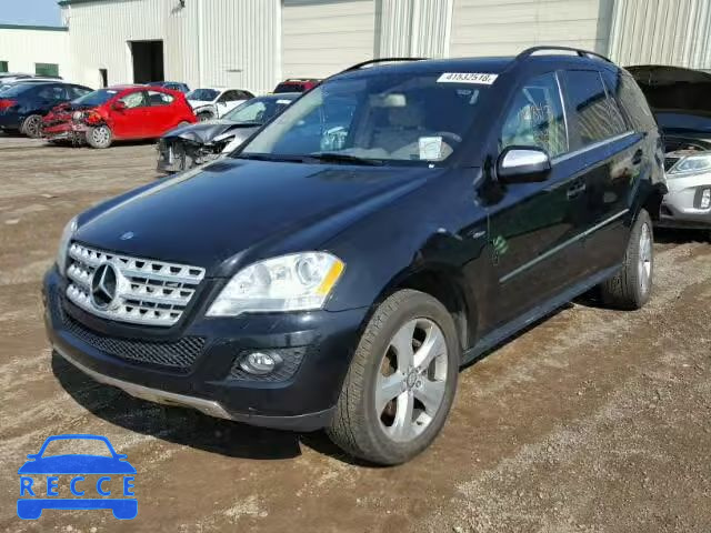 2010 MERCEDES-BENZ ML 350 BLU 4JGBB2FB2AA593729 image 1