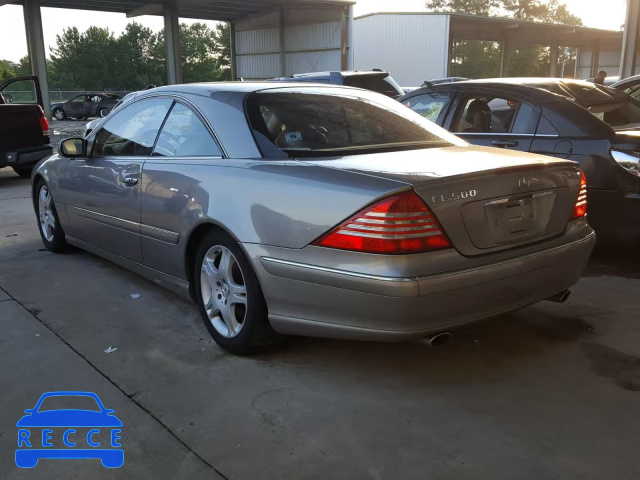 2003 MERCEDES-BENZ CL 500 WDBPJ75J73A035539 зображення 2