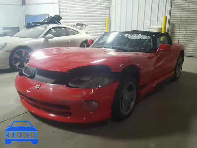 1993 DODGE VIPER RT-1 1B3BR65E7PV200121 зображення 1