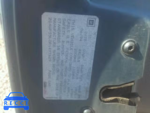 1994 BUICK REGAL GRAN 2G4WF55L0R1477629 image 9