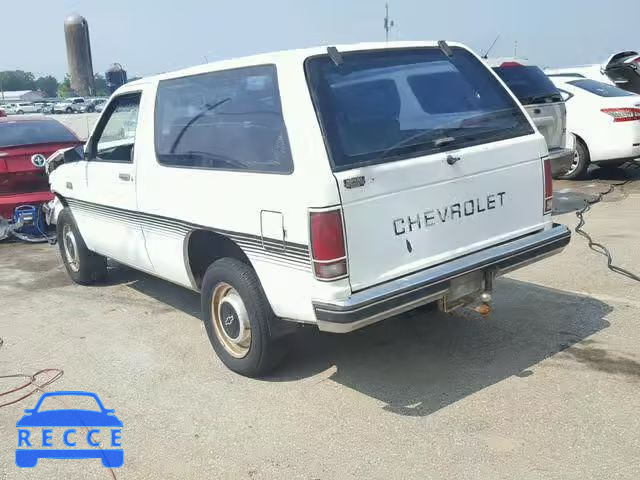 1988 CHEVROLET BLAZER S10 1GNCS18R6J8105877 image 2