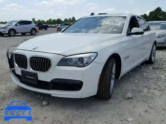 2014 BMW 750 I WBAYA8C5XED825062 image 1