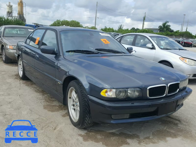 2001 BMW 750 IL WBAGJ03471DD74528 image 0