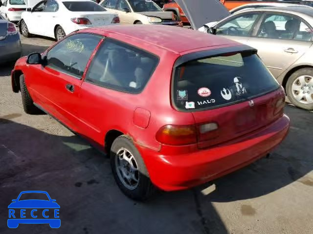 1994 HONDA CIVIC VX 2HGEH2375RH513418 image 2