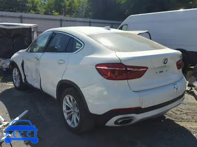 2016 BMW X6 XDRIVE5 5UXKU6C50G0R34093 image 2