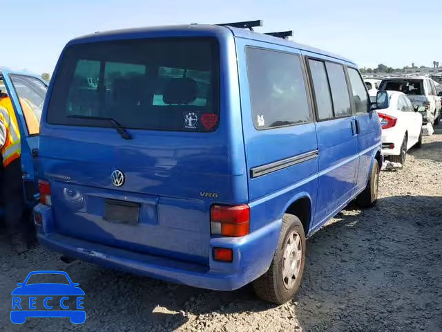 2000 VOLKSWAGEN EUROVAN MV WV2MH4703YH070971 зображення 3