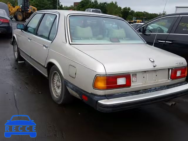 1987 BMW 735 I AUTO WBAFH8409H1735655 image 2