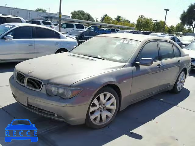 2004 BMW 7 SERIES WBAGN63584DS52178 image 1