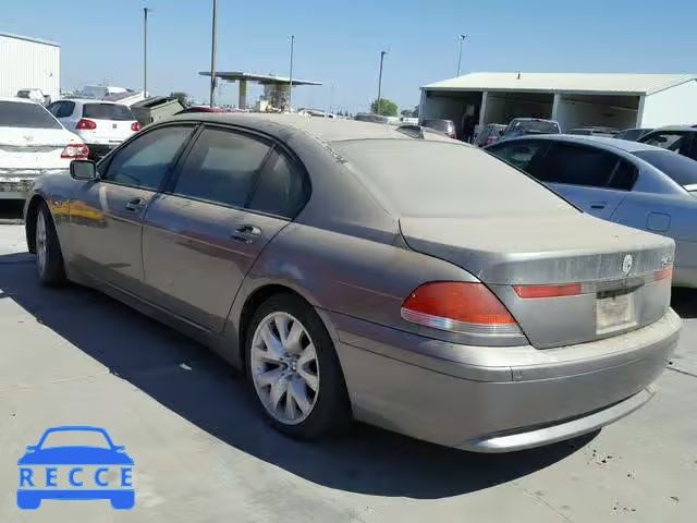 2004 BMW 7 SERIES WBAGN63584DS52178 image 2