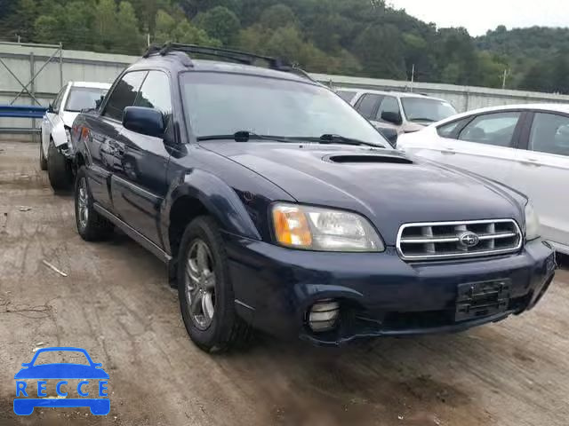 2004 SUBARU BAJA TURBO 4S4BT63C645101606 image 0