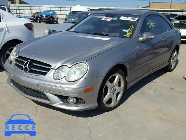 2006 MERCEDES-BENZ CLK 500 WDBTJ75H66F187007 image 1