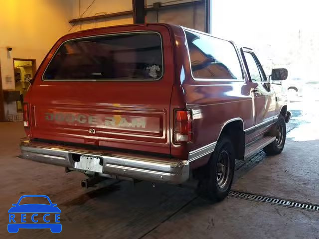 1990 DODGE RAMCHARGER 3B4GM07YXLM056346 Bild 3